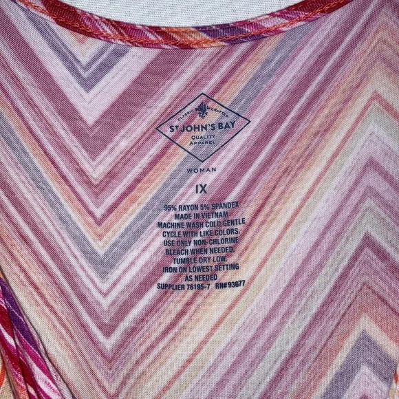 St. John ‘s Bay 1X Maxi Dress - Picture 3 of 5